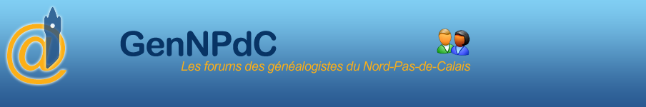 forum de g�n�alogie du nord pas de calais , indispensable pour vos recherches